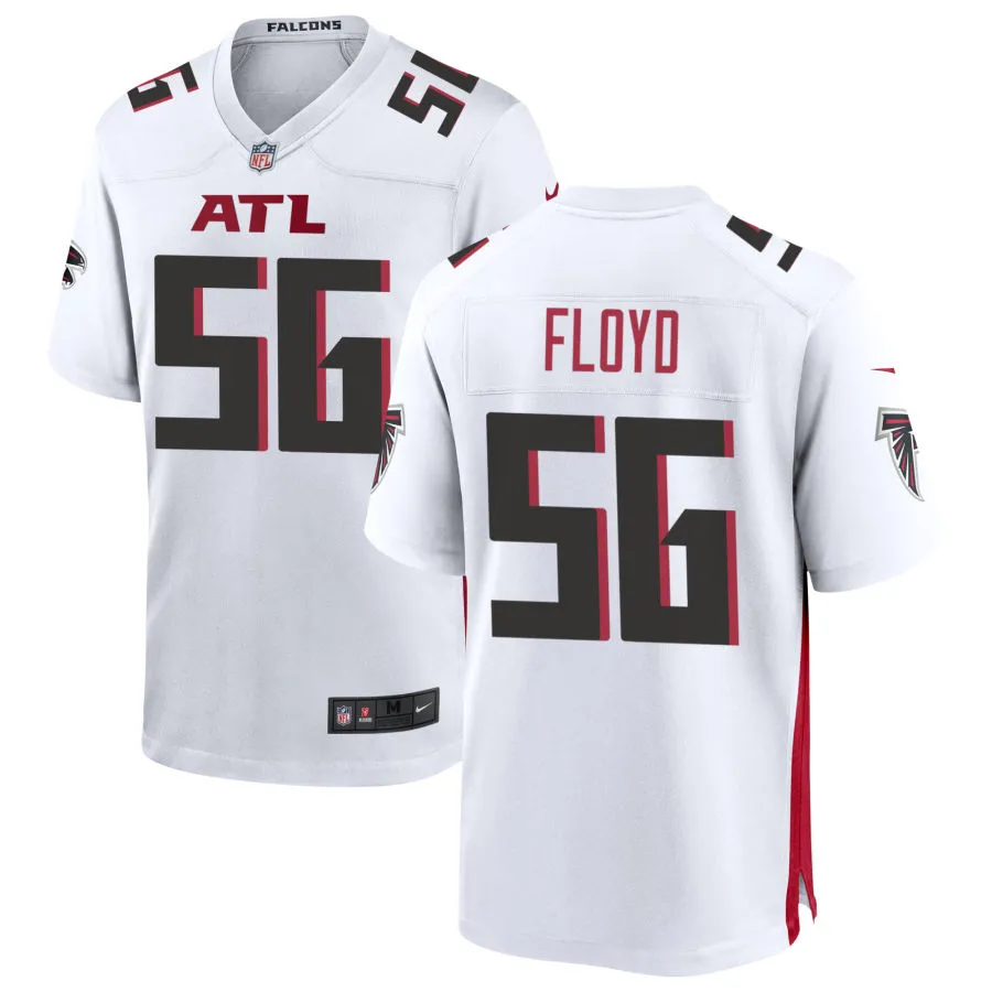 Men's Atlanta Falcons #56 Leonard Floyd Nike White Vapor Limited Jersey