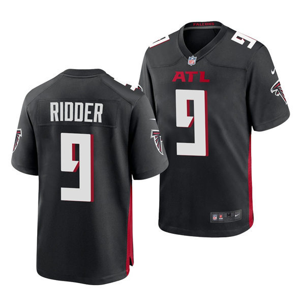 Mens Atlanta Falcons #9 Desmond Ridder Nike Black Vapor Limited Jersey