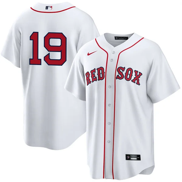 Men's Boston Red Sox #19 Roman Anthony Nike White Home Limted Player Jersey