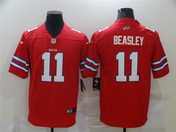 Men's Buffalo Bills #11 Cole Beasley Nike Red Alternate Game Football Jersey