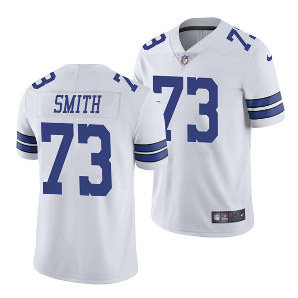 Men's Dallas Cowboys #73 Tyler Smith Nike White Vapor Limited Player Jersey