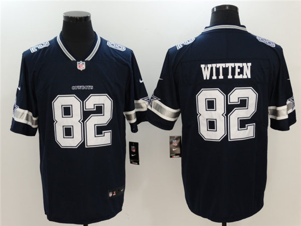 Men's Dallas Cowboys Retired Player #82 Jason Witten Nike Navy Team Color Untouchable Limited Jersey
