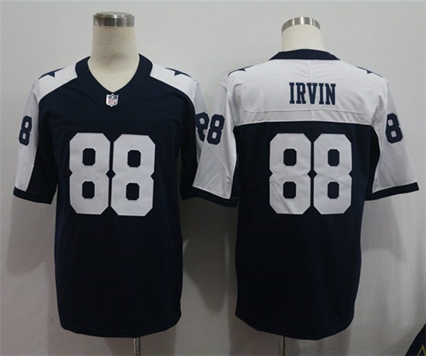 Men's Dallas Cowboys Retired Player #88 Michael Irvin Nike Navy Alternate Vapor Limited Jersey