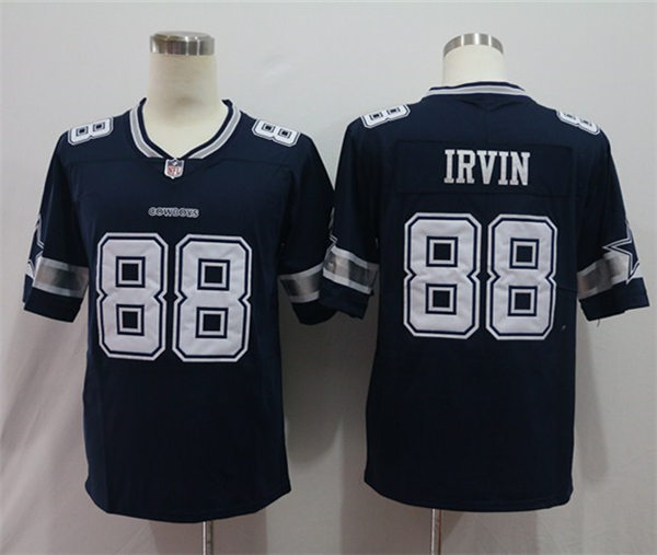 Men's Dallas Cowboys Retired Player #88 Michael Irvin Nike Navy Team Color Untouchable Limited Jersey
