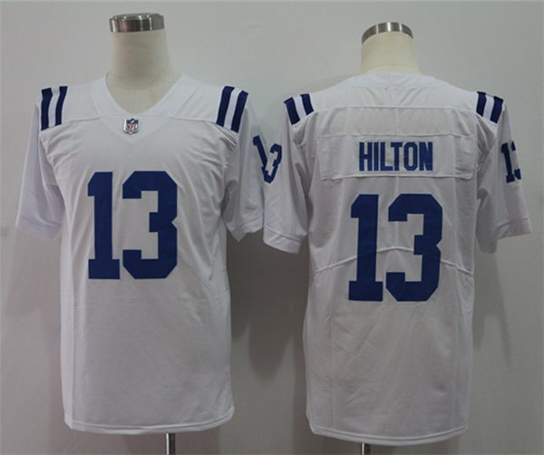 Men's Indianapolis Colts #13 T. Y. Hilton Nike White NFL Vapor Limited Jersey