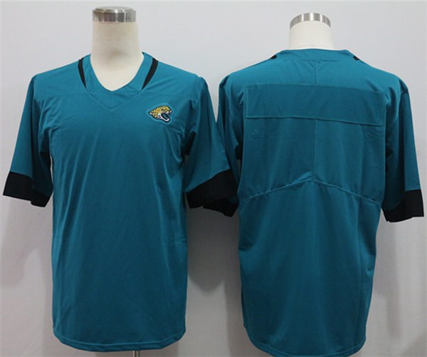 Men's Jacksonville Jaguars Blank Nike Teal Alternate Vapor Jersey