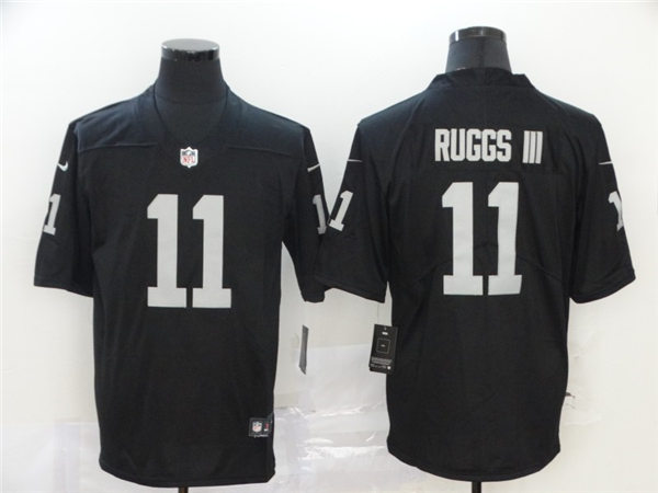 Men's Las Vegas Raiders #11 Henry Ruggs II Nike Black Football Game Jersey 