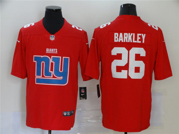 Men's New York Giants #26 Saquon Barkley Red Nike Team Icon Jersey