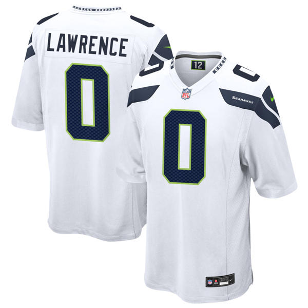 Youth Seattle Seahawks #0 DeMarcus Lawrence Nike White Limited Jersey