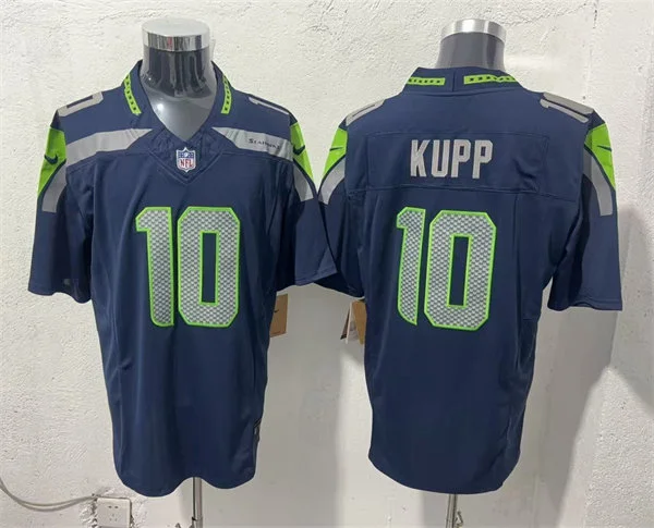 Men's Seattle Seahawks #10 Cooper Kupp Nike Navy Team Color Vapor F.U.S.E. Limited Jersey