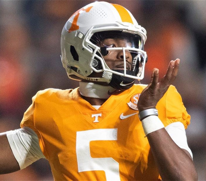 Men's Tennessee Volunteers #5 Hendon Hooker Nike 2021 Orange College Football Game Jersey Men's Tennessee Volunteers #5 Hendon Hooker Nike 2021 Orange College Football Game Jersey