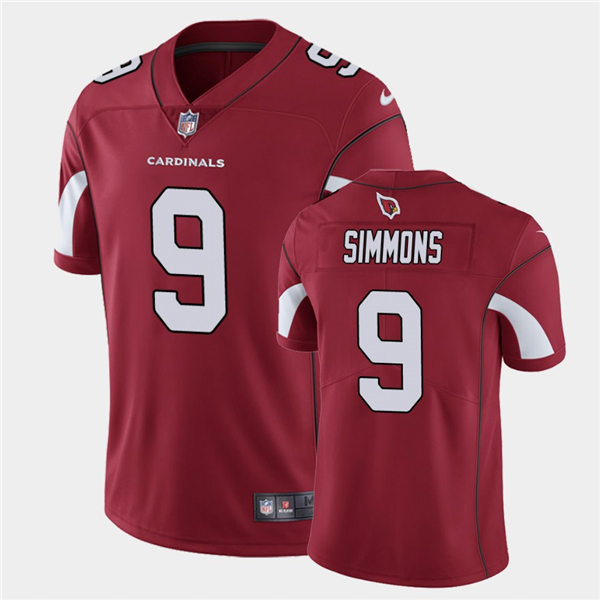 Mens Arizona Cardinals #9 Isaiah Simmons Nike Cardinal Vapor Untouchable Jersey