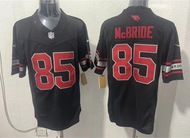 Mens Arizona Cardinals #85 Trey McBride Nike Alternate Black Vapor F.U.S.E. Limited Jersey