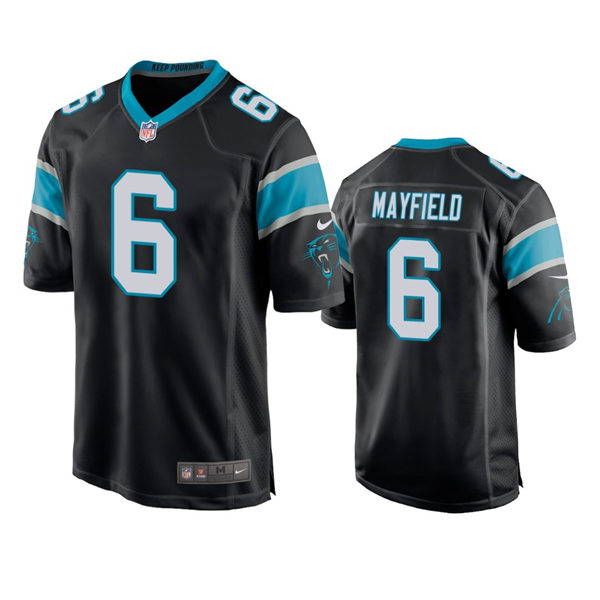 Mens Cleveland Browns #6 Baker Mayfield Nike Brown Alternate Player Vapor Limited Jersey