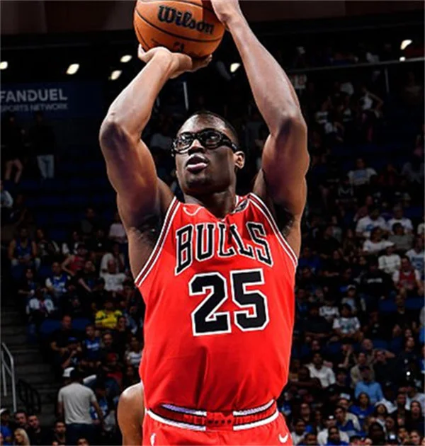 Mens Chicago Bulls #25 Jalen Smith Red Icon Edition Swingman Jersey