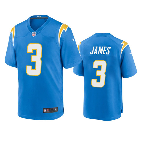 Men's Los Angeles Chargers #3 Derwin James Jr. Nike Powder Blue Game Football Jersey