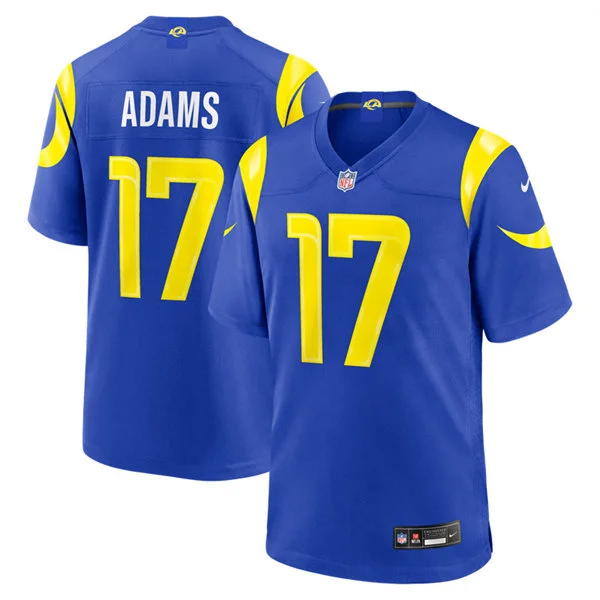 Mens Los Angeles Rams #17 Davante Adams Nike 2026 Royal Vapor F.U.S.E. Limited Jersey