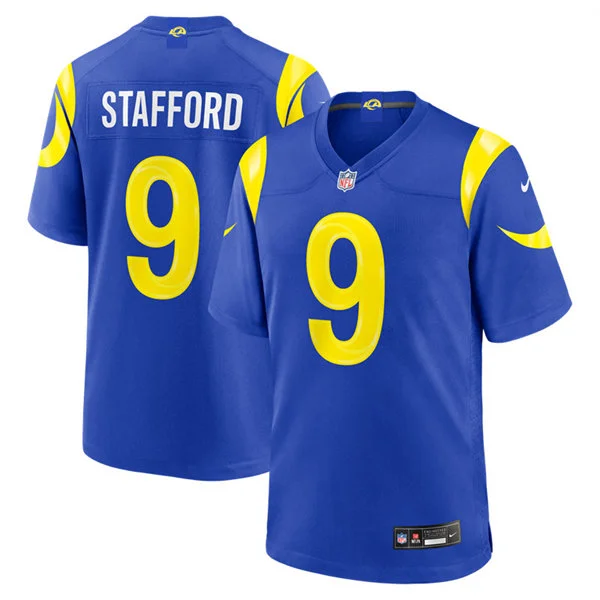 Men's Los Angeles Rams #9 Matthew Stafford Nike 2026 Royal Vapor F.U.S.E. Limited Jersey