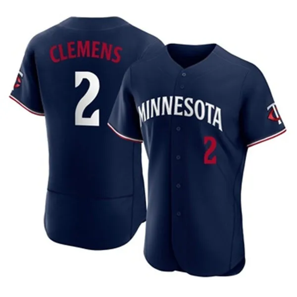 Mens Minnesota Twins #2 Kody Clemens Nike Navy Alternate Vapor Limited Player Jersey