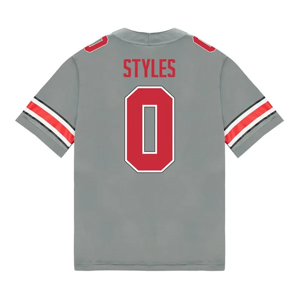 Mens Ohio State Buckeyes #0 Sonny Styles 2025 Alternate Gary Nike F.U.S.E. Limited College Football Game Jersey Mens Ohio State Buckeyes #0 Sonny Styles 2025 Alternate Gary Nike F.U.S.E. Limited College Football Game Jersey