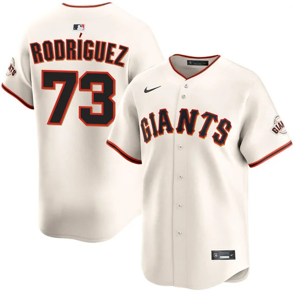 Mens San Francisco Giants #73 Randy Rodriguez Nike Cream Home Limited Player Jersey