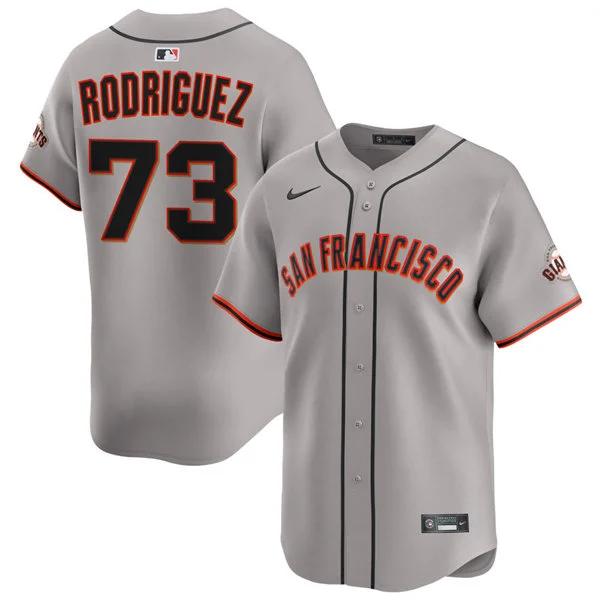 Mens San Francisco Giants #73 Randy Rodriguez Nike Gray Road Limited Jersey