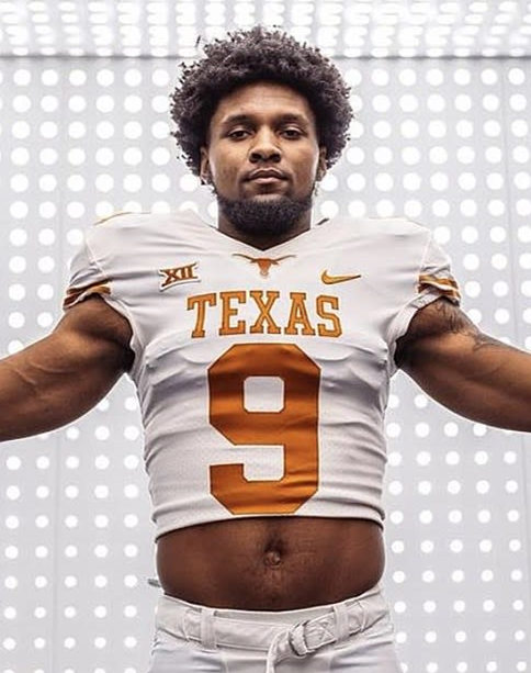 Men's Texas Longhorns #19 Jahleel Billingsley Nike 2022 White Football Game Jersey