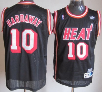 Miami Heat #10 Tim Hardaway 2013 Black Swingman Jersey