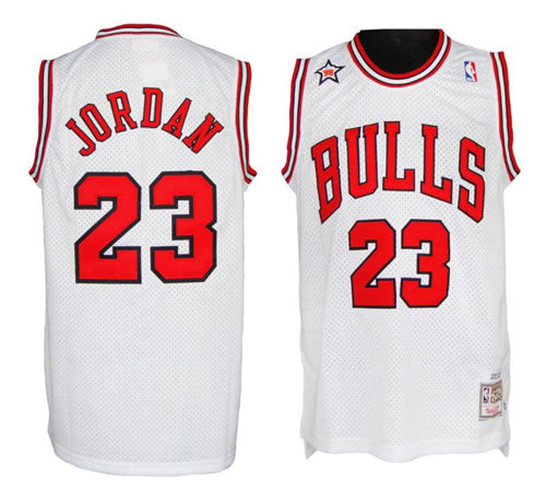 Men's Mitchell&Ness Chicago Bulls #23 Michael Jordan 98 All Star MVP Swingman Jersey