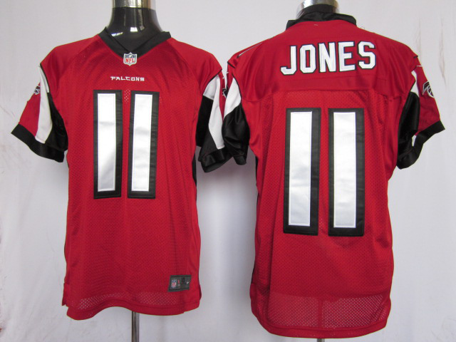 Nike Atlanta Falcons #11 Julio Jones Red Elite Jersey