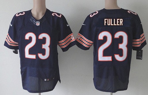 Men's Chicago Bears #23 Kyle Fuller Blue Nik Elite Jersey