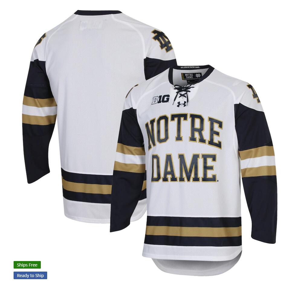Mens Notre Dame Fighting Irish Blank Under Armour NCAA White Notre Dame mens-notre-dame-fighting-irish-blank-under-armour-ncaa-white-notre-dame