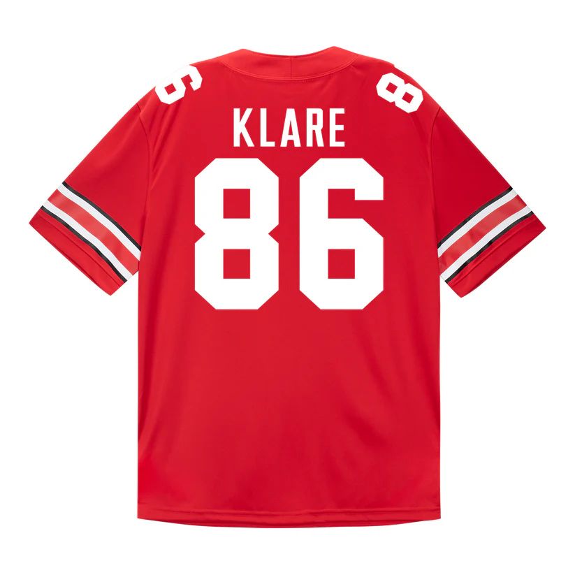 Ohio State Buckeyes #86 Max Klare F.U.S.E. Limited Scarlet College Football Game Jersey Ohio State Buckeyes #86 Max Klare F.U.S.E. Limited Scarlet College Football Game Jersey