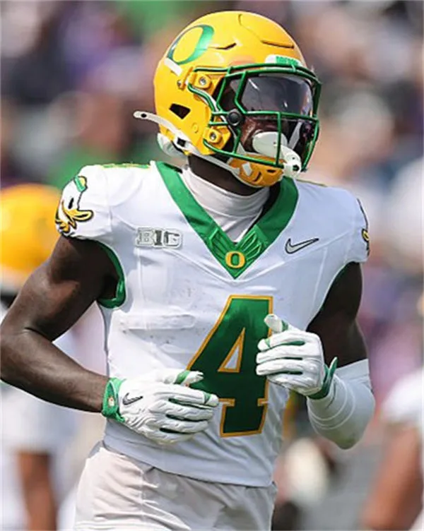 Oregon Ducks #4 Malik Benson 2025 White MIGHTY OREGON Football F.U.S.E.Limmited Jersey