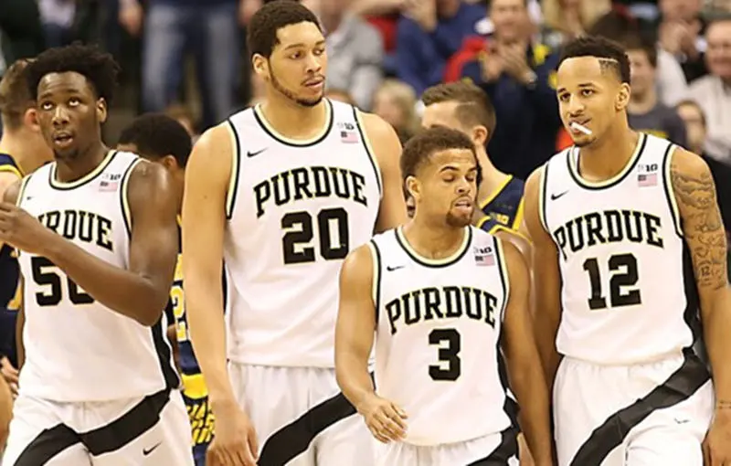 Purdue Boilermakers Custom Nike White Retro Basketball Jersey