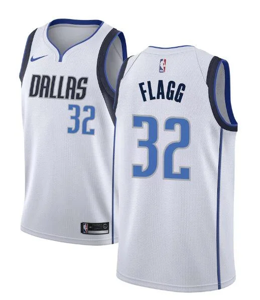 Mens Dallas Mavericks #32 Cooper Flagg Nike White Association Edition Jersey