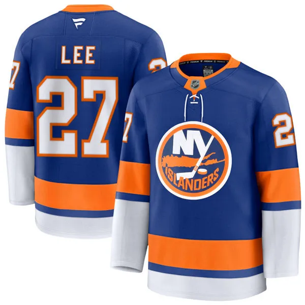Men's New York Islanders #27 Anders Lee Fanatics Royal Home Jersey