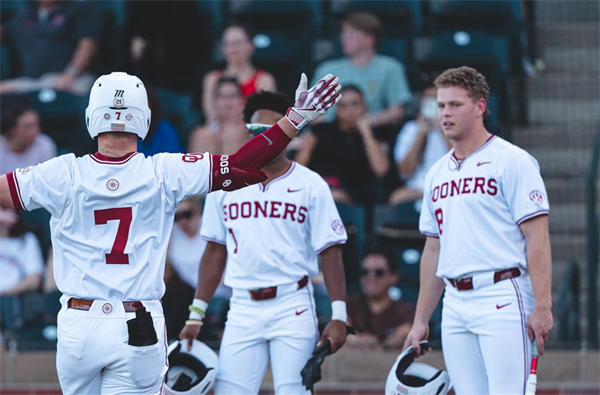 Men's Youth Oklahoma Sooners Custom 2025 SEC White Pullove Baseball Game Jersey