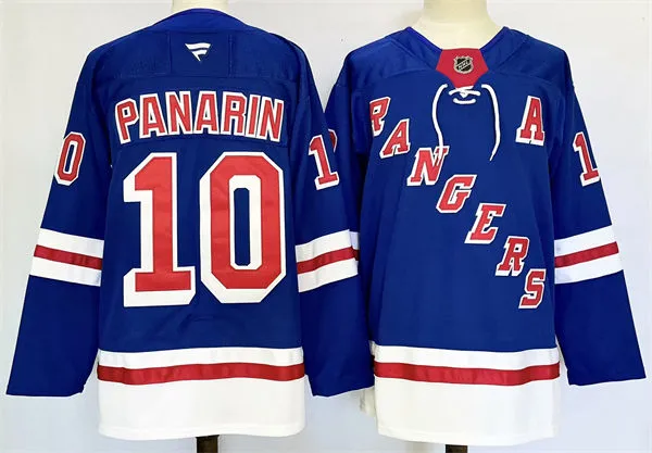 Youth New York Rangers #10 Artemi Panarin Fanatics Home Royal Jersey