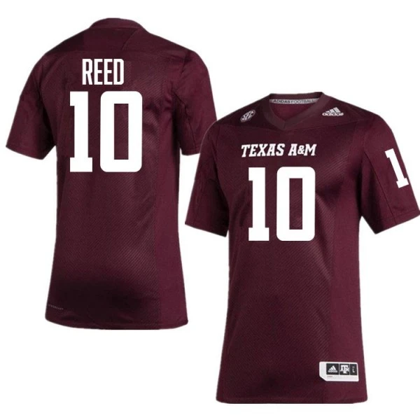 Texas A&M Aggies #10 Marcel Reed 2025 Maroon College Football Game Jersey