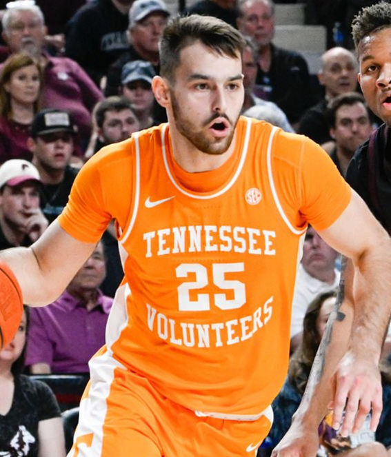 Men's Tennessee Volunteers #25 Santiago Vescovi Nike 2020 Orange Retro College Basketball Jersey