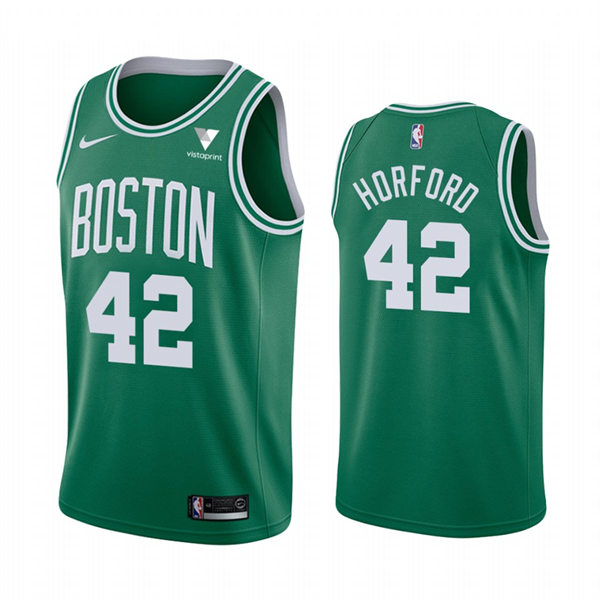 Mens Boston Celtics #42 Al Horford Kelly Green Nike Icon Edition Jersey