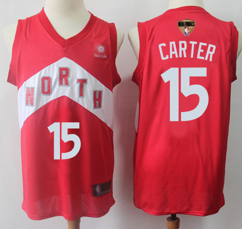 Men's Toronto Raptors #15 Vince Carter Nike Earned Edition Jersey