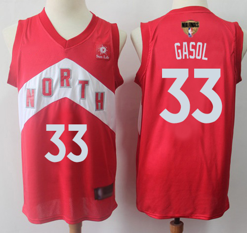 Men's Toronto Raptors  #33 Marc Gasol Nike Earned Edition Jersey