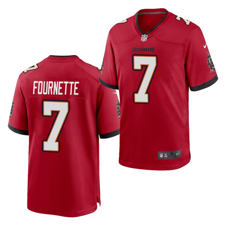 Men's Tampa Bay Buccaneers #7 Leonard Fournette Nike Red Game Football Jersey