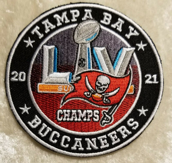 Tampa Bay Buccaneers Super Bowl LV Champions Jersey patch