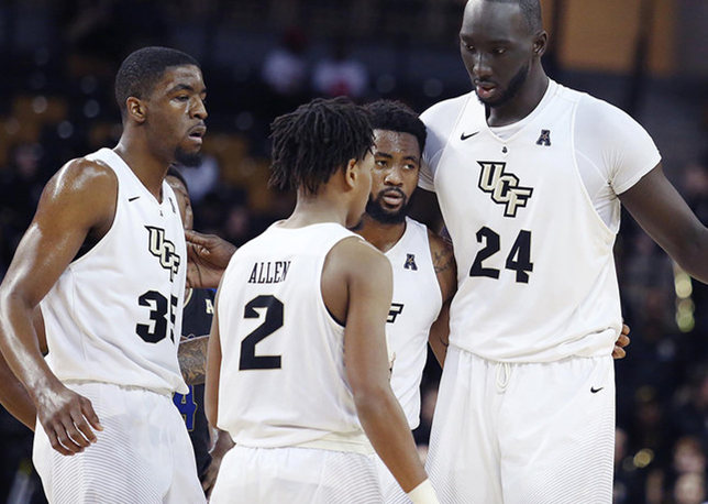 Men's Youth UCF Knights Custom Nike White Classic Basketball Jersey