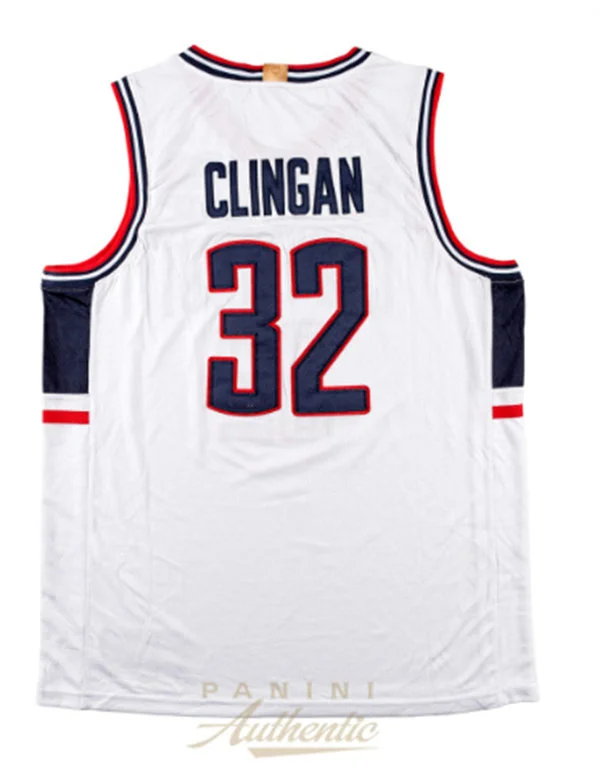 UConn Huskies #32 Donovan Clingan Nike White Connecticut 2024 College Basketball Champion Jersey UConn Huskies #32 Donovan Clingan Nike White Connecticut 2024 College Basketball Champion Jersey