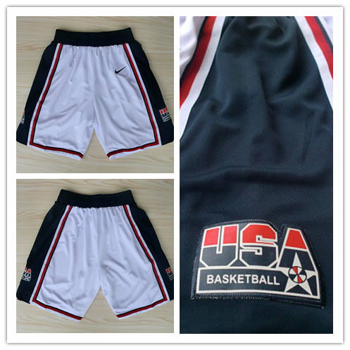 Nike 2012 Team USA Basketball White Shorts
