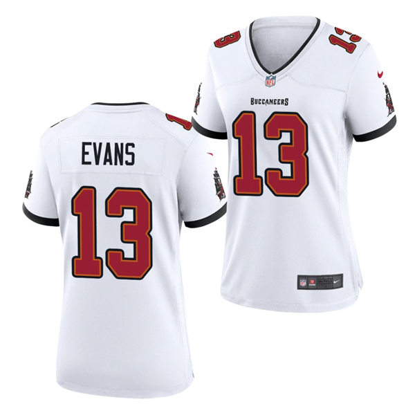 Women's Tampa Bay Buccaneers #13 Mike Evans Nike White Jersey